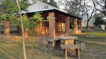 Standard-Ferienhütte, 2 Schlafzimmer, Hügelblick | Ausblick vom Zimmer