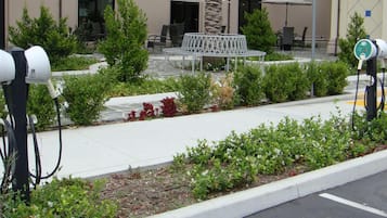 Vue depuis l’hébergement