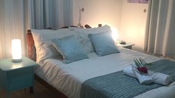 3 soverom, strykejern/-brett, wi-fi (inkludert) og sengetøy