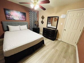 4 habitaciones, tabla de planchar con plancha y wifi gratis 