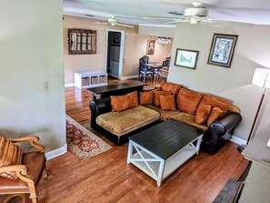 Televisión, chimenea, reproductor de DVD y libros 