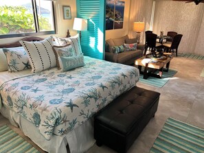 1 chambre, coffres-forts dans les chambres, fer et planche à repasser