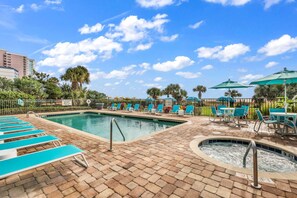 Indoor pool, a heated pool - Great Direct Oceanfront 1 BR/1BA central location (Myrtle Beach)