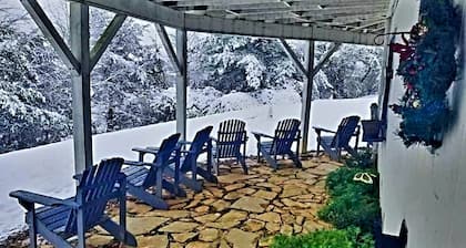 Plenty room for family & friends-Mountain Views-6+BD-4B-Hot tub-Firepit-gameroom