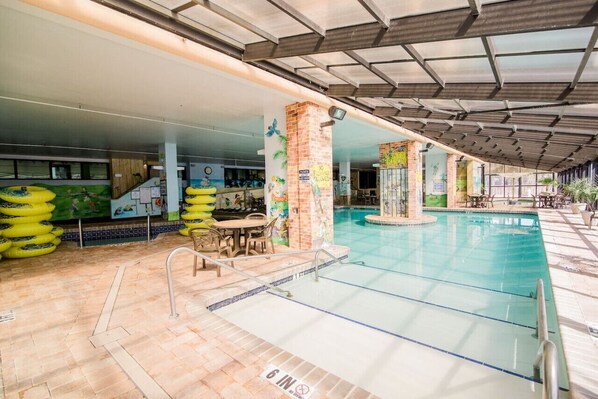 Piscine couverte, piscine chauffée