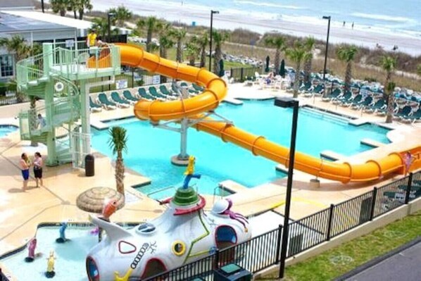 Indoor pool, a heated pool