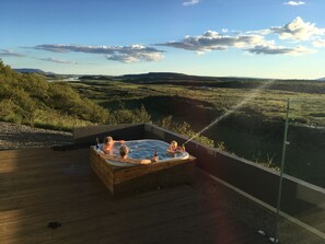 Bain à remous extérieur