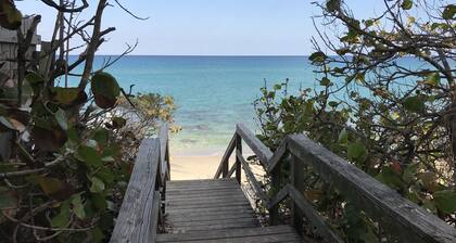 Studio nearby beach, quiet surroundings & restaurants, private entrance & patio.