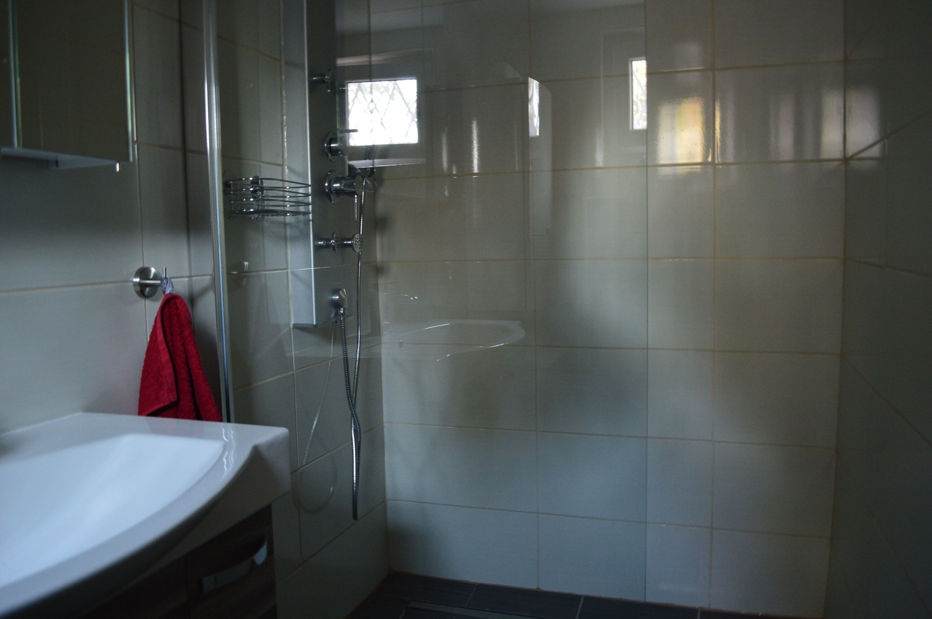 Shower, soap