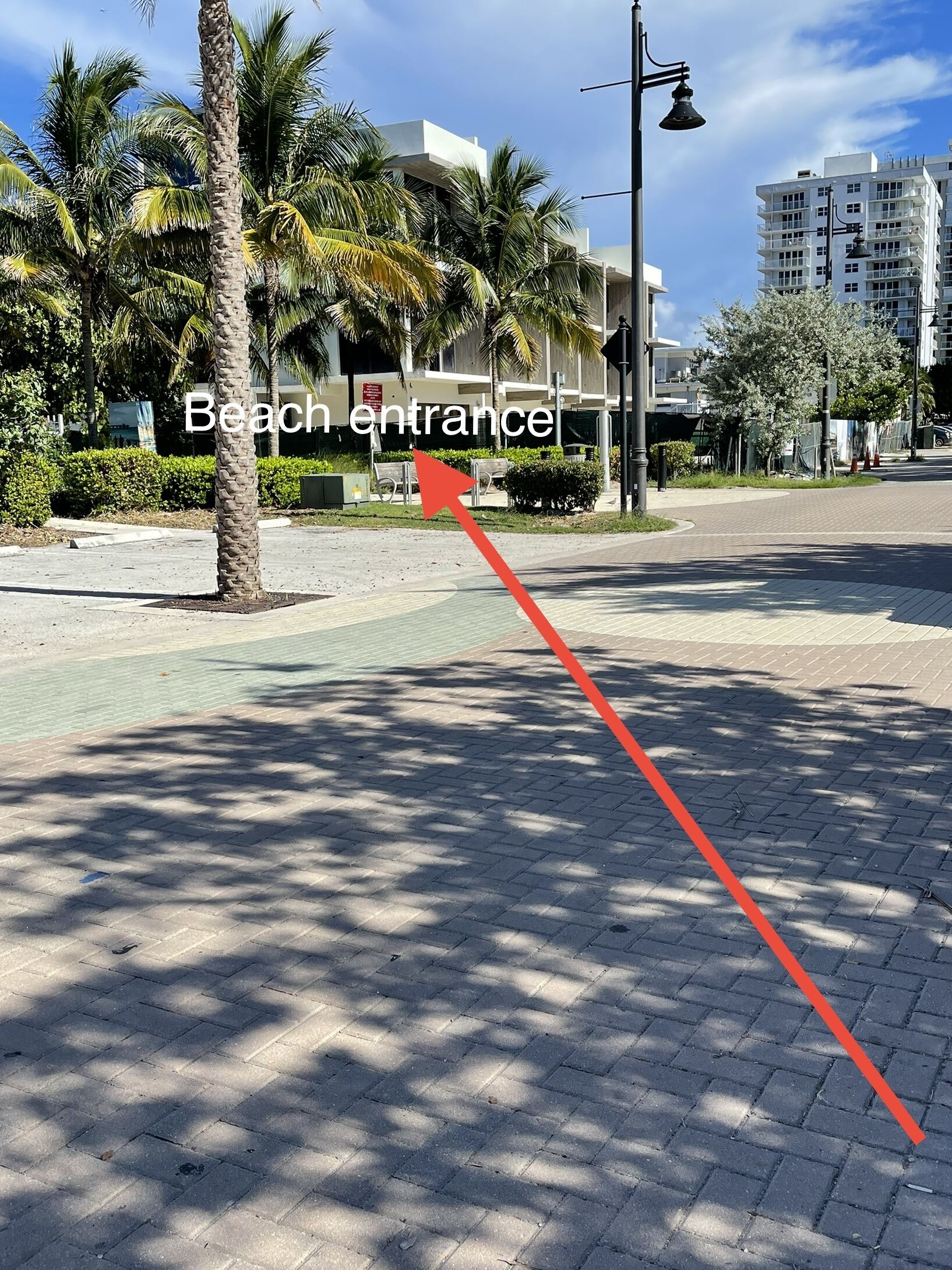 Enceinte de l’hébergement