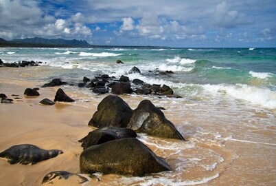 ~Discounted Four Stars Oceanfront Resort Lihue, Kauai  free Wine+Chocs+Snacks~