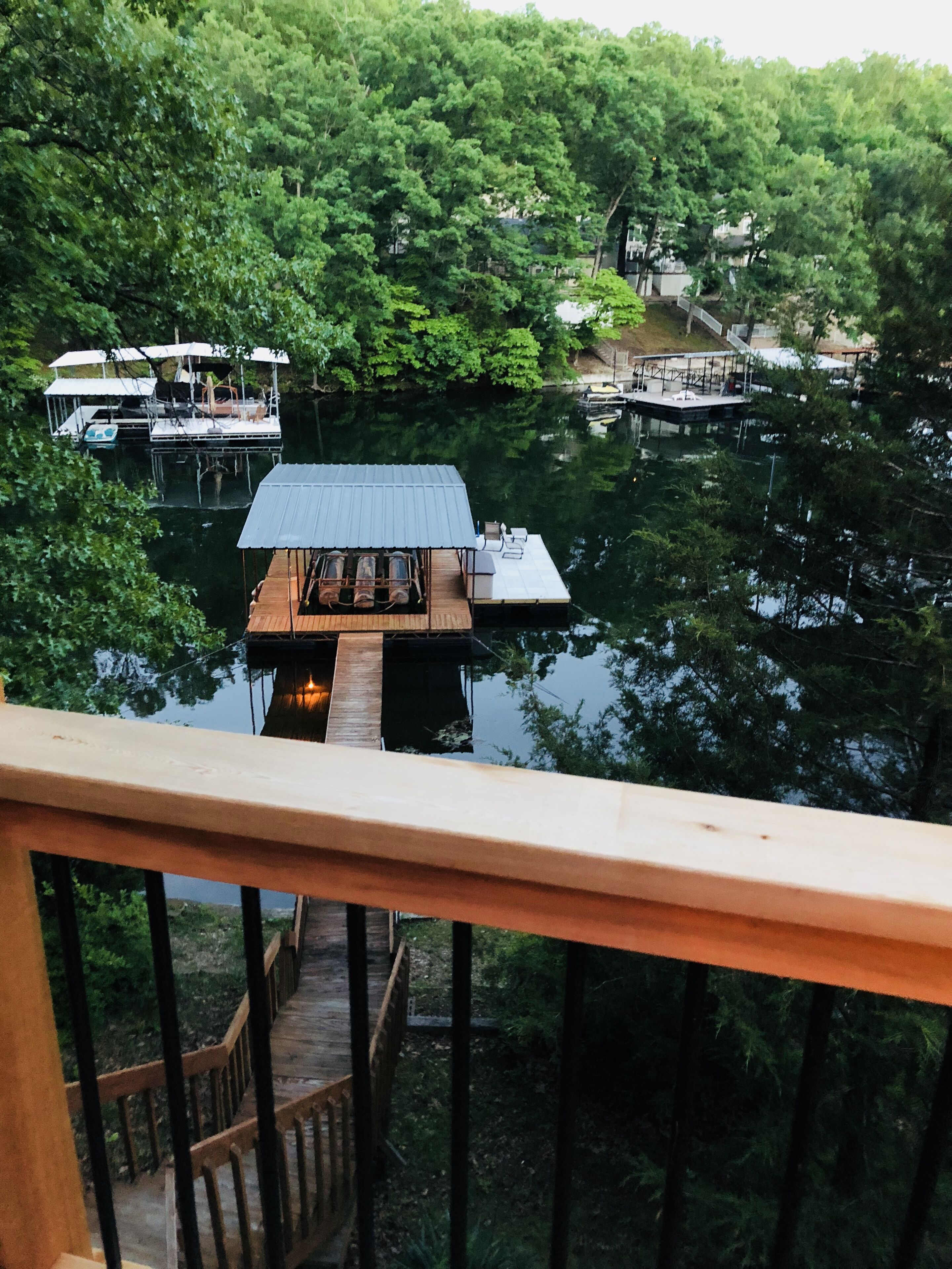 Dock with 28’ boat lift