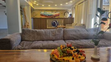 Sitzecke in der Lobby