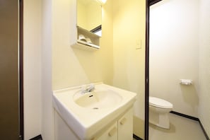Japanese style room without bath, with toilet(10-14㎡) | Bathroom | Free toiletries, hair dryer, slippers, towels