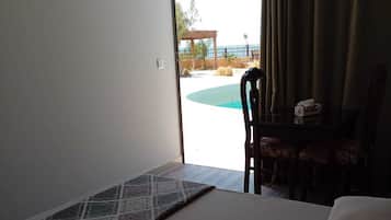 Familienbungalow, 2 Schlafzimmer | Ausblick vom Zimmer