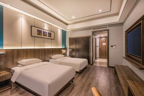 1 chambre, coffres-forts dans les chambres, bureau, rideaux occultants