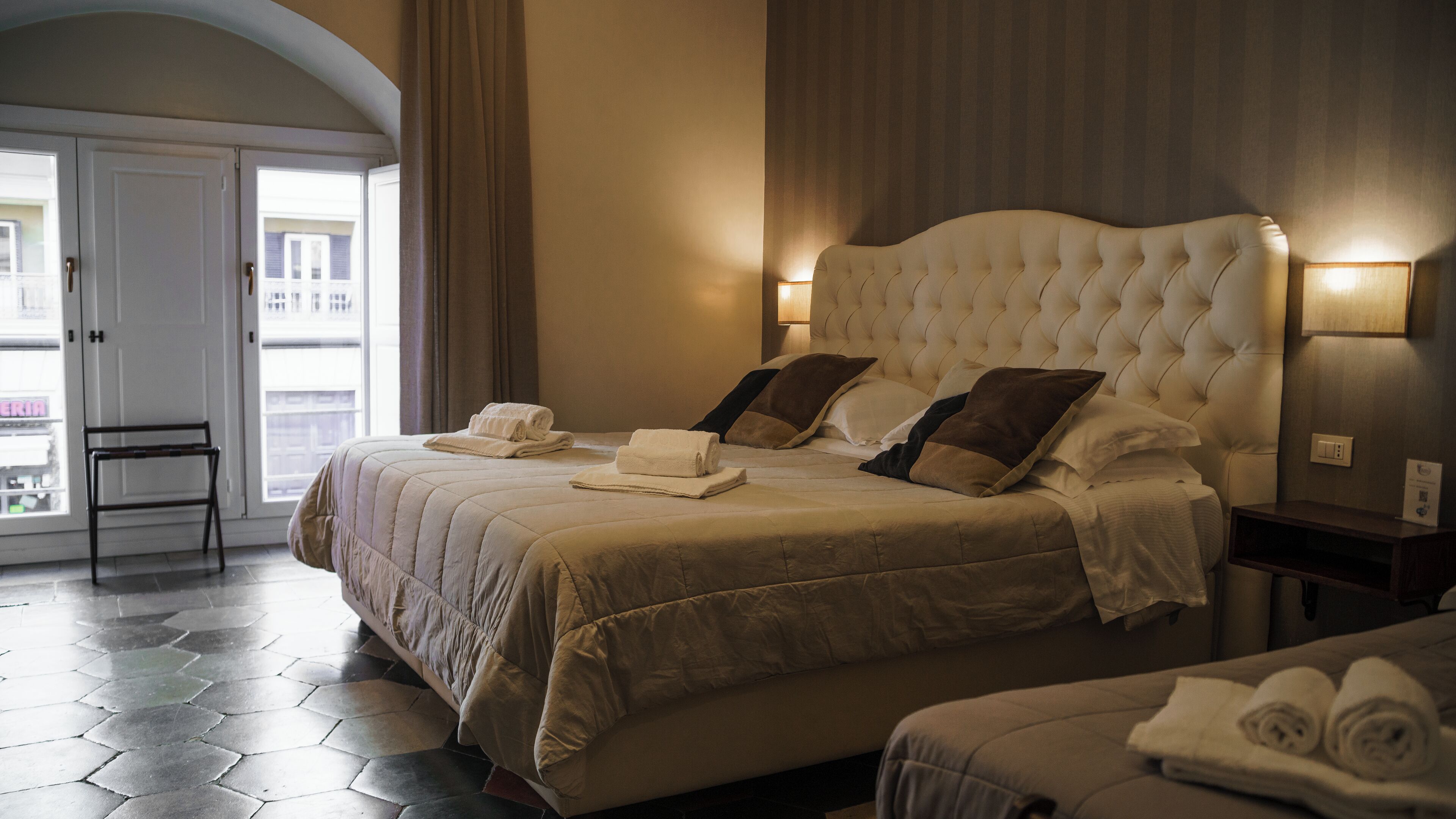Luxury Quadruple Room (Iulia) | Premium bedding, memory-foam beds, free minibar, in-room safe