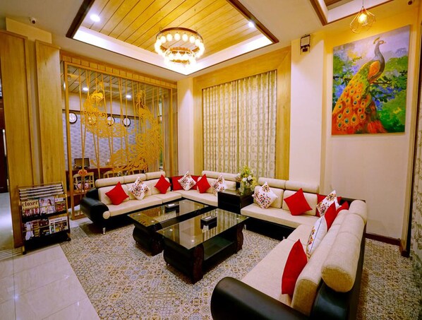 Sala de estar en el lobby