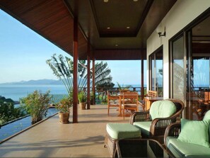 Villa, 4 Bedrooms, Sea View | Terrace/patio - 4 Bedroom 300 degrees Sea View Villa SDV139A-By Samui Dream Villas (Koh Samui)