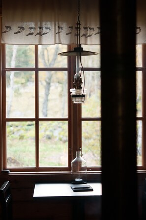 Cabin (Vargkåtan) | View from room