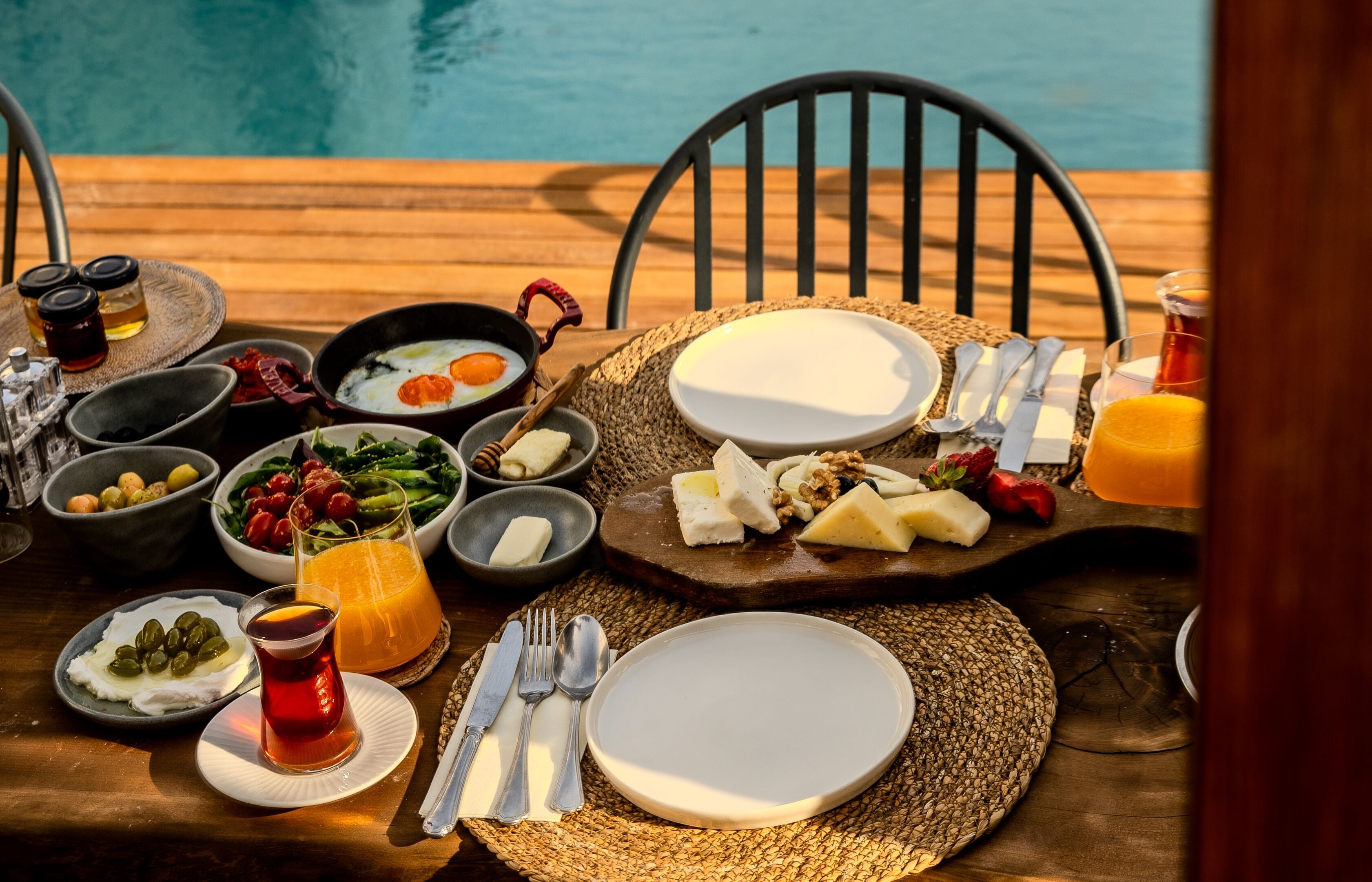 Desayuno completo incluido todos los días 