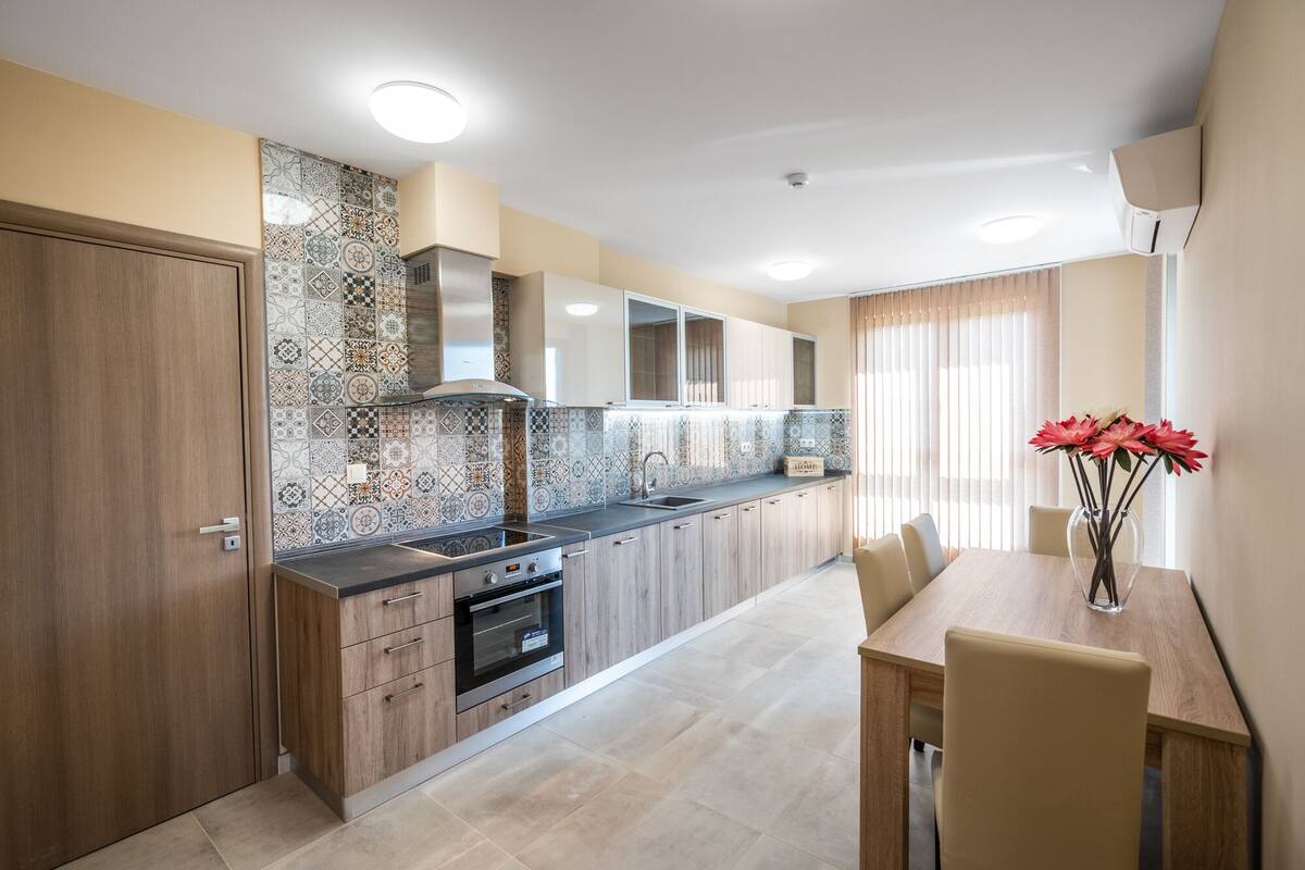 apartment | private kitchen | fridge