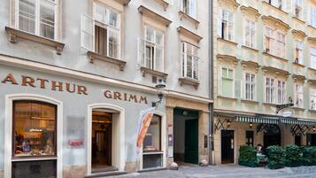 Fassade der Unterkunft