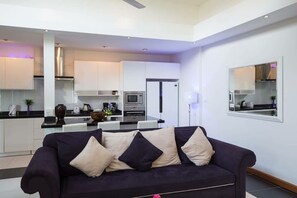 Villa, 5 Bedrooms | Living area | LCD TV, DVD player - 5 Bedroom Villa in Fisherman Village SDV094-By Samui Dream Villas (Koh Samui)