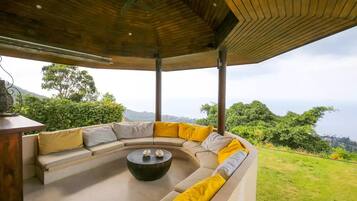 Villa, 5 Bedrooms, Sea View | Terrace/patio