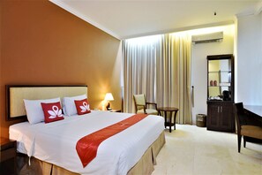 ห้องดับเบิล | โต๊ะทำงาน, เตียงเสริม/เปล, Wi-Fi ฟรี, ผ�้าปูที่นอน