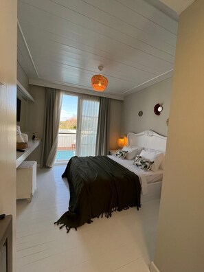 Chambre Deluxe, balcon | Vue depuis le balcon