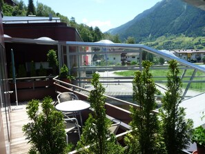 Apartamento design, 2 quartos | Terraço/pátio