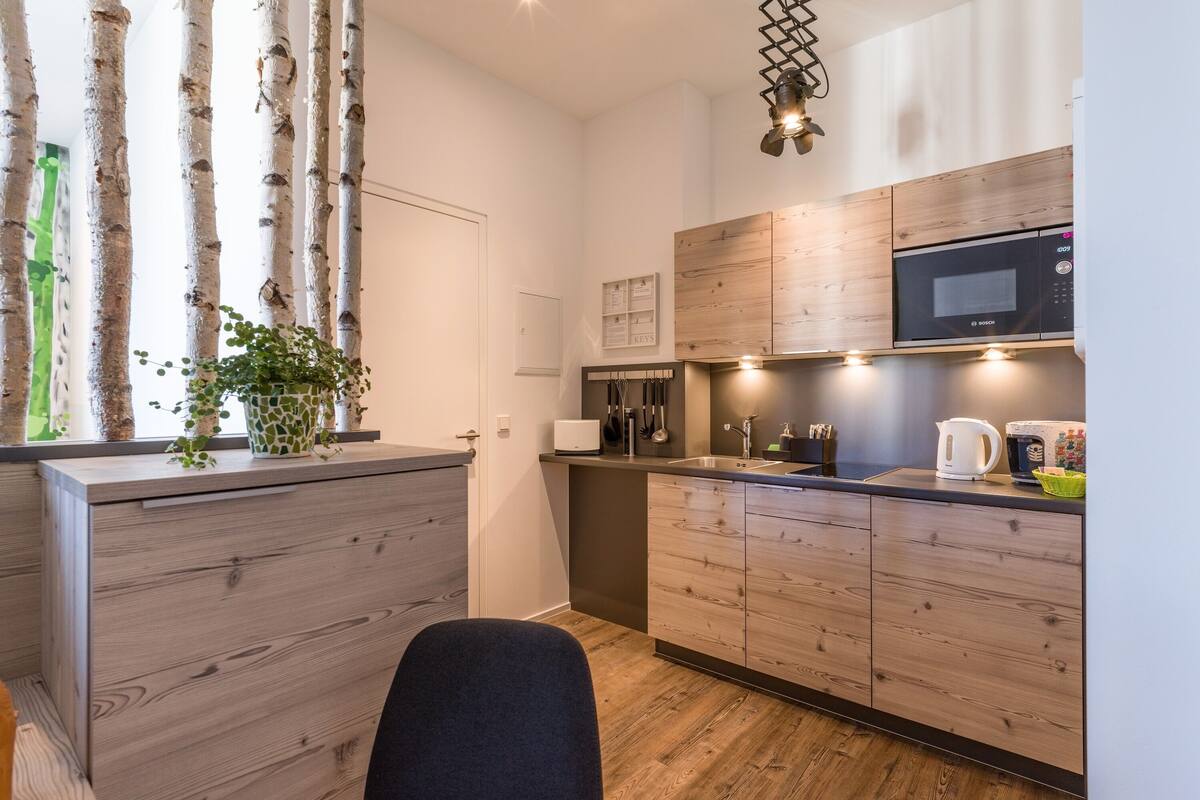 apartment, accessible, non smoking | private kitchen | fridge, microwave, coffee/tea maker, electric kettle