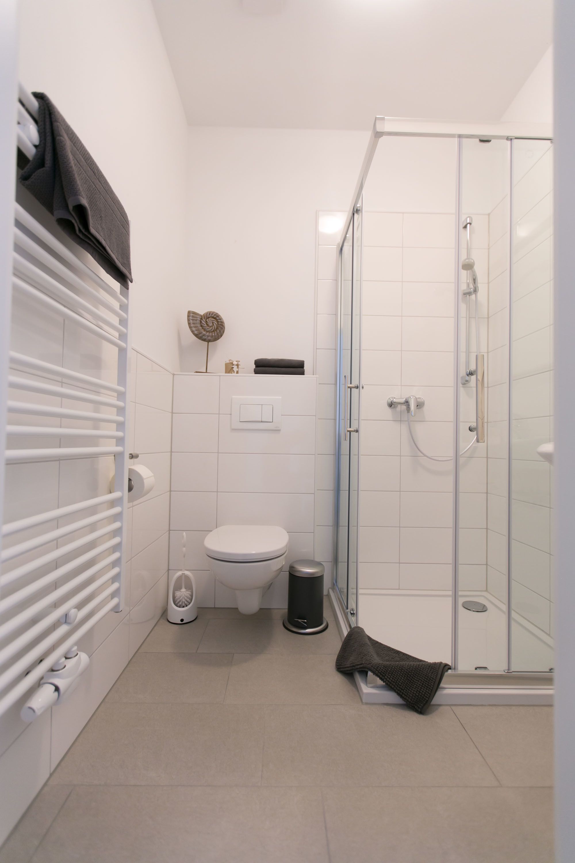 Dusche, Handtücher
