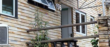 Entrada de la propiedad