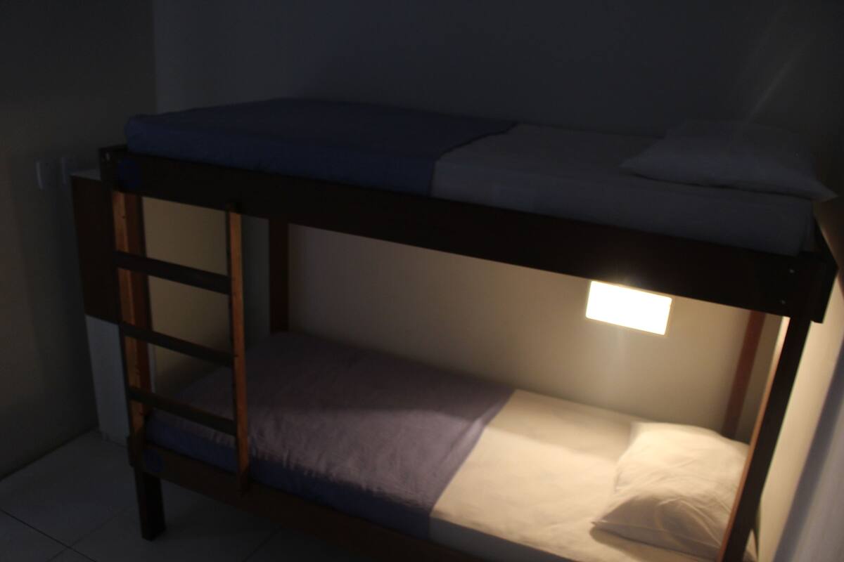 Blackout curtains, free WiFi