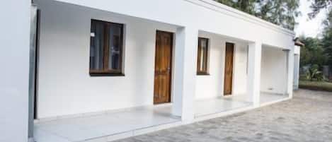 Fachada de la propiedad