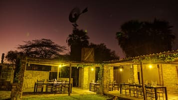 Front of property - evening/night
