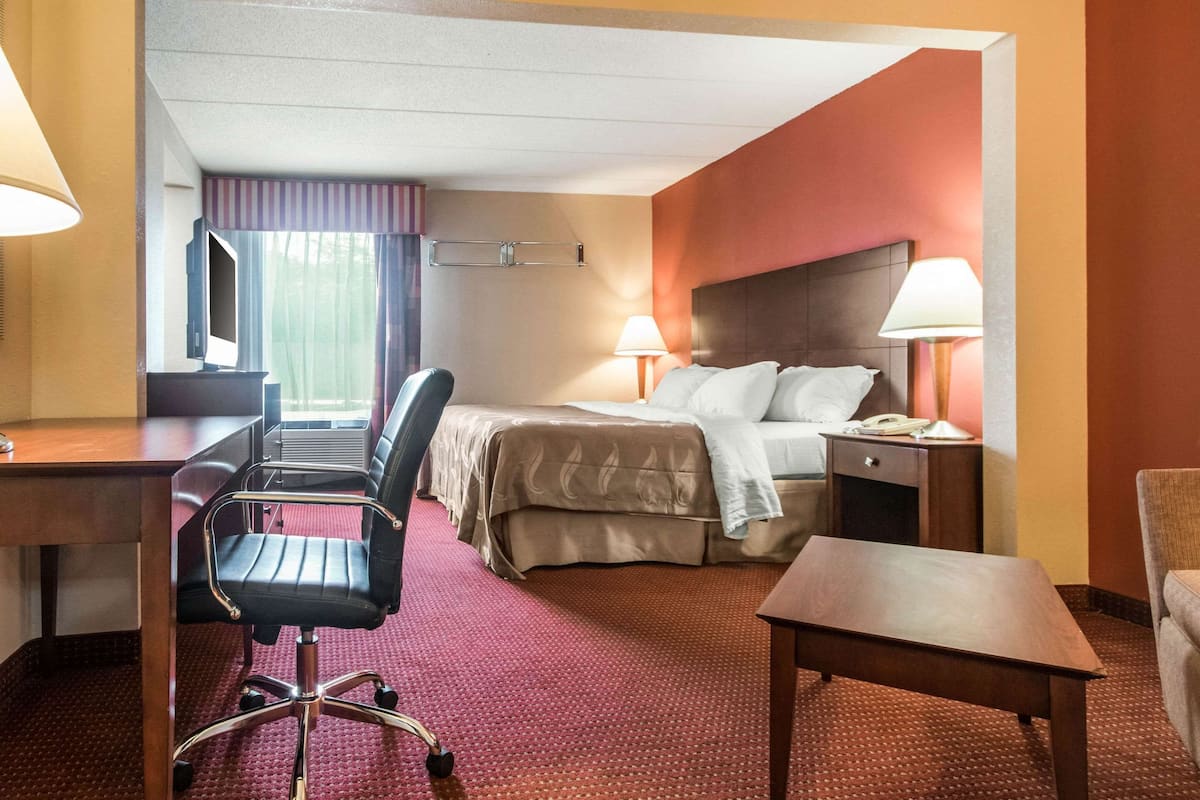 Suite, 1 King Bed with Sofa bed, Non Smoking (2 Person Sofabed) | 1 bedroom, desk, iron/ironing board, rollaway beds