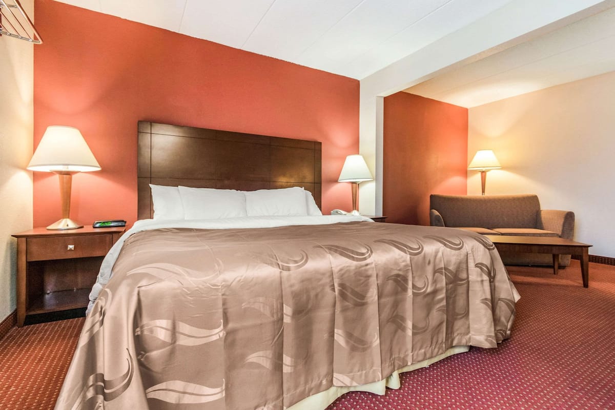 Suite, 1 King Bed with Sofa bed, Non Smoking (2 Person Sofabed) | 1 bedroom, desk, iron/ironing board, rollaway beds