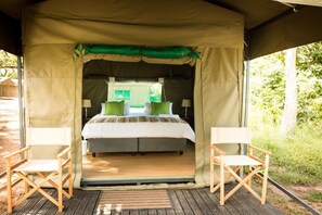Classic Tent, 1 Bedroom, Mountain View, Garden Area | 1 bedroom - Tented Adventures Pretoriuskop Rest Camp (Mbombela)