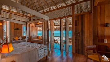 Lodge Oceano I | Minibar, pengeskab på værelset, skrivebord, strygejern/strygebræt
