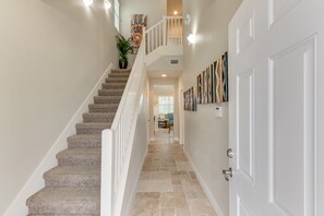 Family Townhome, 3 Bedrooms | Living area | 0-inch flat-screen TV with cable channels, TV - Cape Crossing Resort & Marina (Merritt Island)