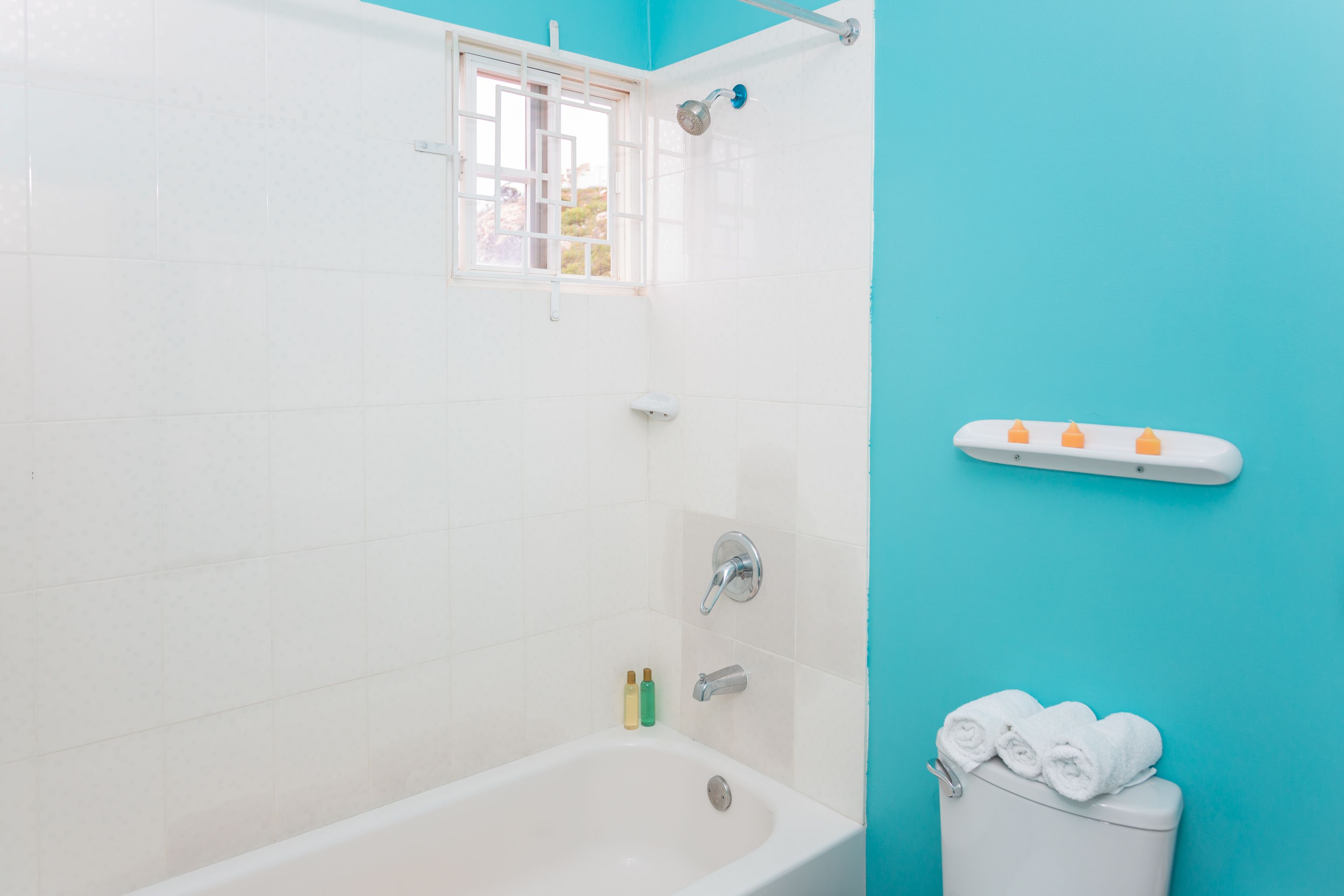 Family House, 2 Bedrooms, Kitchen, Partial Ocean View | Bathroom | Combined shower/tub, free toiletries, hair dryer, towels