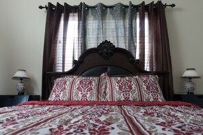 Deluxe-huone, 2 makuuhuonetta, pääsy uima-altaalle, näköala puutarhaan | Näkymä huoneesta