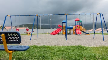 Lekområde för barn utomhus