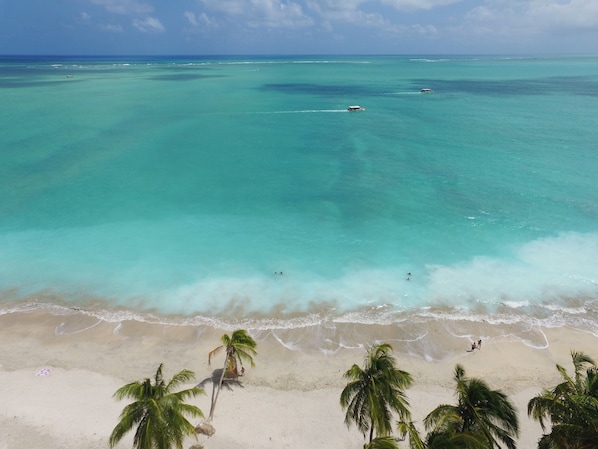 Blick von der Unterkunft