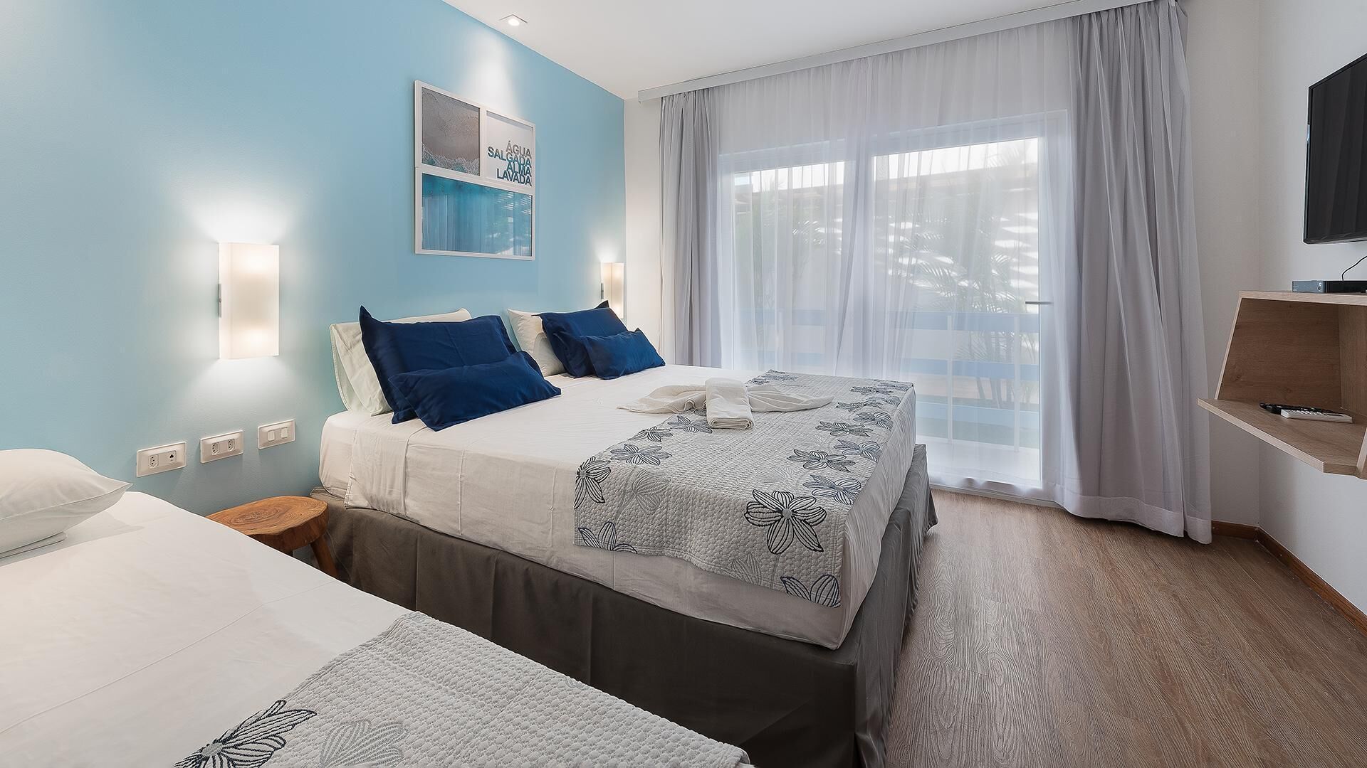 Minibar, blackout curtains, free WiFi, individually furnished