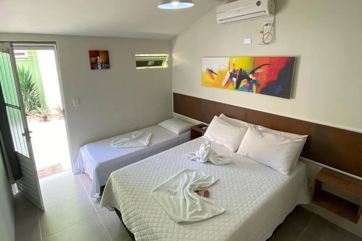 Minibar, blackout curtains, iron/ironing board, free WiFi