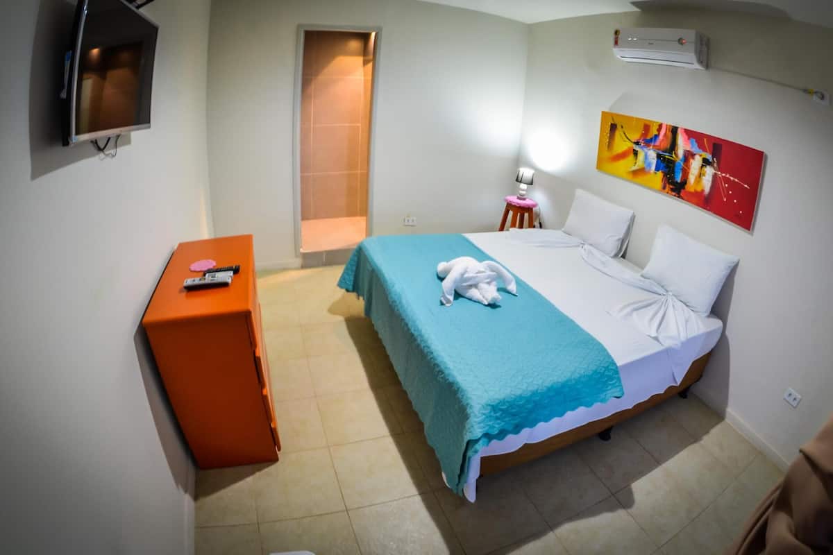 Minibar, blackout curtains, iron/ironing board, free WiFi